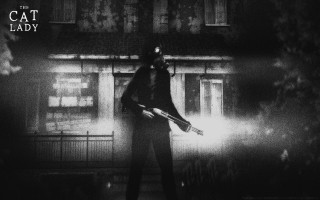 Man holding gun building cat - ben templesmith free wallpaper for desktop