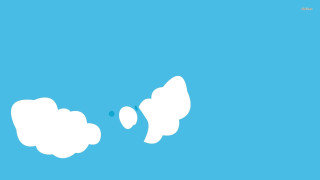 Clouds sky blue heart outline - the sky together free wallpaper