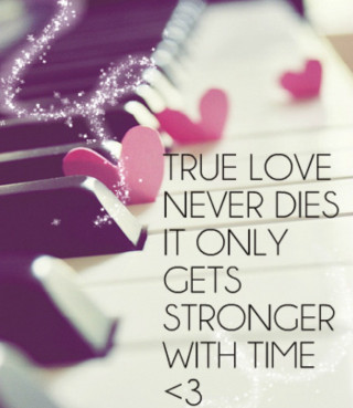 Piano hearts love quote never - a piano free wallpaper for tablet