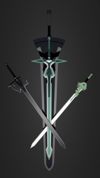 Sword swords hanging wall dark - a dark room free wallpaper for mobile