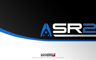 Space shuttle logo star sr2 - mass effect free wallpaper for desktop