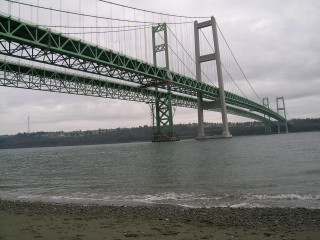 Bridge water boat below boat 2 - the water below free wallpaper