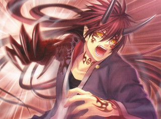 Woman knife demon shoulder dark - her hand and a demon free wallpaper