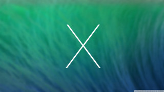 Green blue background x symbol - text free wallpaper for desktop