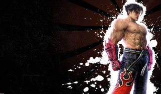 Muscular man red glove black - a muscular body free wallpaper