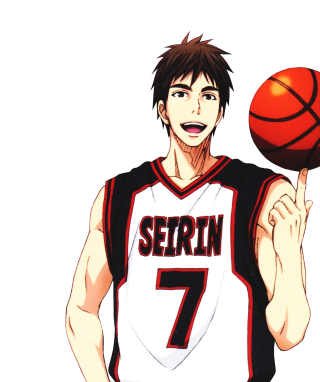 Man holding basketball pointing side - his free wallpaper