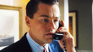 Man suit phone serious expression - a phone free wallpaper