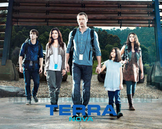 People walking road terra sign - derek hill free wallpaper