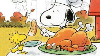 Dog turkey plate chick table - charles schulz free wallpaper