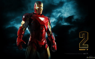 Man suit cloudy sky number - armor free wallpaper for desktop