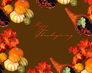 Thanksgiving card fruit basket pumpkin 2 - thanksgiving free wallpaper