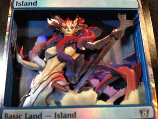 Demon card sword image holding - its hand free wallpaper