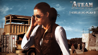 Woman leather vest sunglasses truck - a truck free wallpaper for desktop