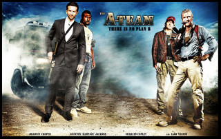 Men group standing car truck - movie poster free wallpaper for desktop