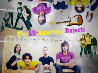 All american projects guitar player - a collage free wallpaper