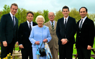 Group suits ties people standing 3 - epic proportion free wallpaper