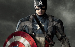 Captain america costume man shield 9 - a man in a captain america costume holding free wallpaper