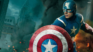 Captain america costume shield city 2 - a man in a captain america costume holding free wallpaper