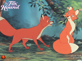 Fox forest tree sign fox - don bluth free wallpaper