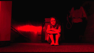 Woman sitting floor dark room 2 - cinematography free wallpaper