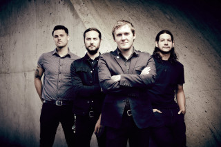 Men group arms crossed wall - dave kendall free wallpaper