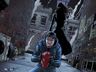 Man red glove alley woman - dustin nguyen free wallpaper for desktop
