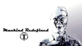 Robot cross manhund redefitated image - deconstructivism free wallpaper