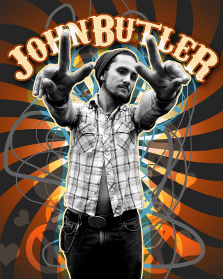 Man making vulcan sign johnbutter - psychedelic art free wallpaper for mobile
