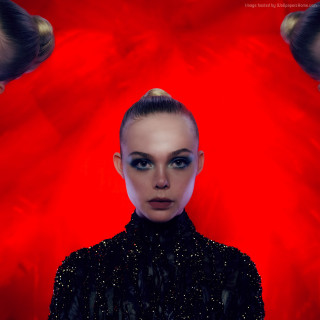 Woman bun black dress red - a black dress free wallpaper for tablet