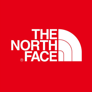 Northface red suprematism logo torii - christian hilfgott brand free wallpaper for tablet