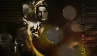 Two men woman background caption - brian and wendy froud free wallpaper