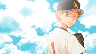 Man baseball uniform cloudy sky - a baseball cap free wallpaper