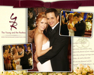 Couple wedding photo collage red - a picture of them free wallpaper