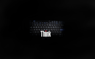 Black background think word red 2 - a red heart free wallpaper