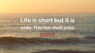 Life short but wide quote - life free wallpaper