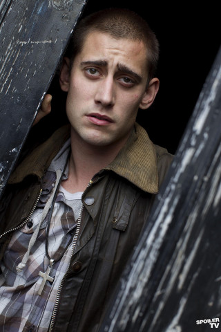 Man jacket leaning door head - free dark wallpaper for mobile