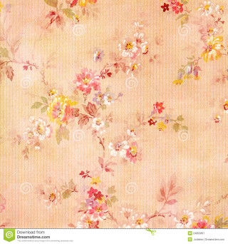 Floral wallpaper beige background pink - a beige background free wallpaper