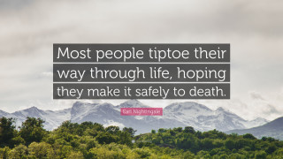 Unhappy people death quote reflection - carl hoppe free wallpaper