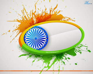 White blue ball green orange - ball free wallpaper for desktop