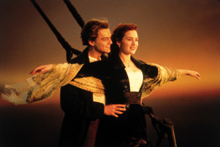 Man woman standing ship together - jacket free wallpaper for desktop