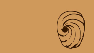 Brown black swirl side minimalist - a brown background free wallpaper