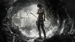 Woman bow arrow cave ship - aleksi briclot free wallpaper for desktop