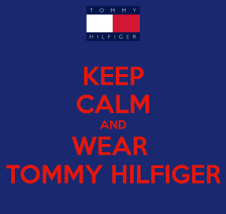 Keep calm wear tommy hilfiger - viennese actionism free wallpaper for tablet