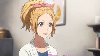 Woman pink bow hair holding - a pink bow free wallpaper