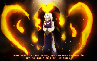 Cartoon character heart fire anime - friend free wallpaper