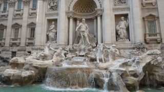Fountain statues building clock side - alesso baldovinetti free wallpaper for desktop