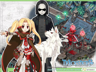 Anime couple forest building wolf - a wolf free wallpaper