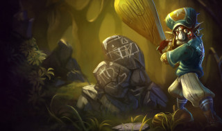 Cartoon character yellow object forest - a cartoon character holding free wallpaper