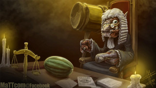 Old man chair scale watermelon - the table free wallpaper for desktop