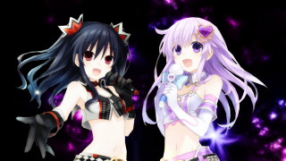 Anime girls long hair purple 5 - global free wallpaper